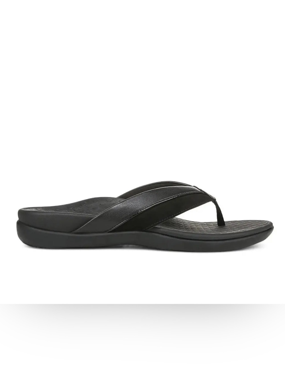 VIONIC SHORE BLACK SUEDE SANDALS 8 - Picture 2 of 8